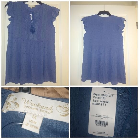 NWT weekend by suzanne betro sz M - Picture 1 of 3